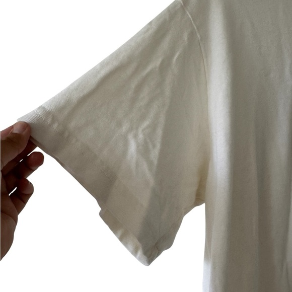 Darc Sport Off White Oversized SS Tee Men’s Size Large Gym Workout Muscle - Picture 4 of 12